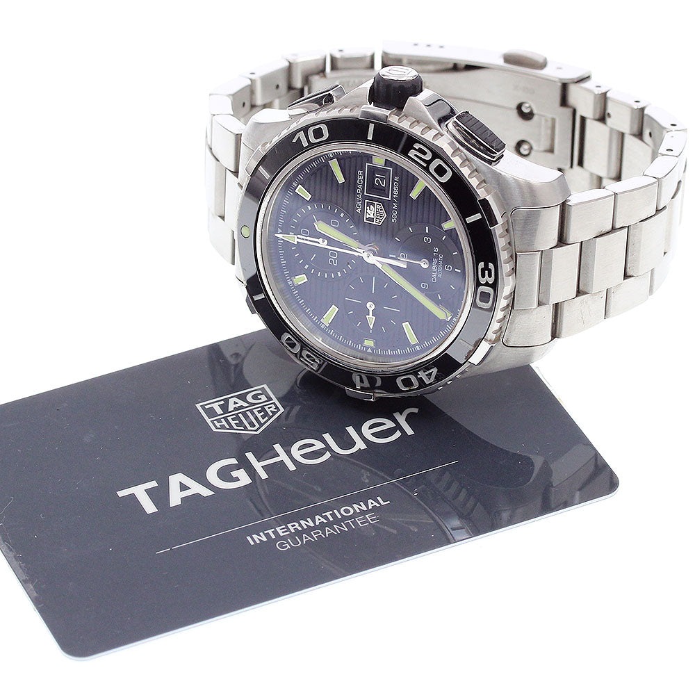 TAG HEUER Aqua racer CAK2111.BA0833 Chronograph Automatic Men's_905472