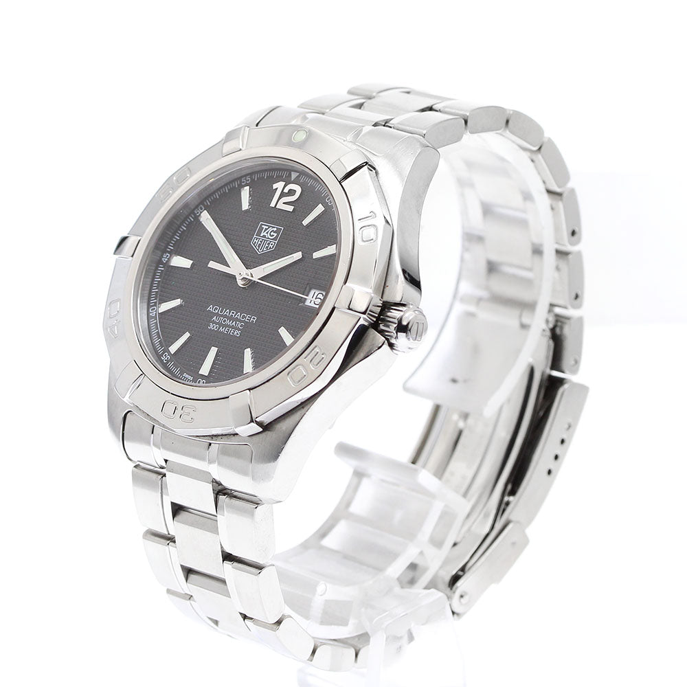 TAG HEUER Aqua racer WAF2110 Date black Dial Automatic Men's Watch_905478
