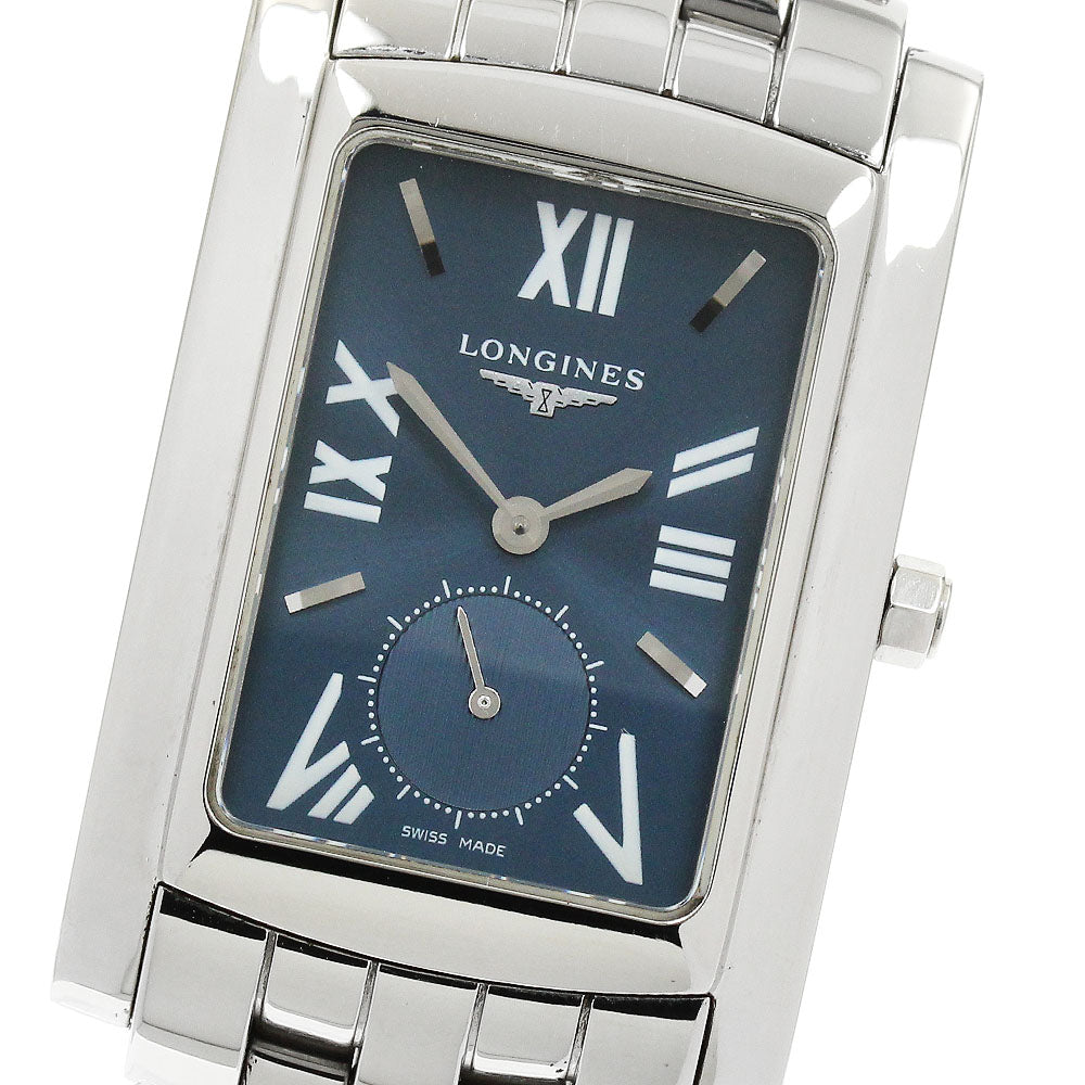 LONGINES Dolcevita L5.655.4 Small seconds blue Dial Quartz Men's Watch_905480