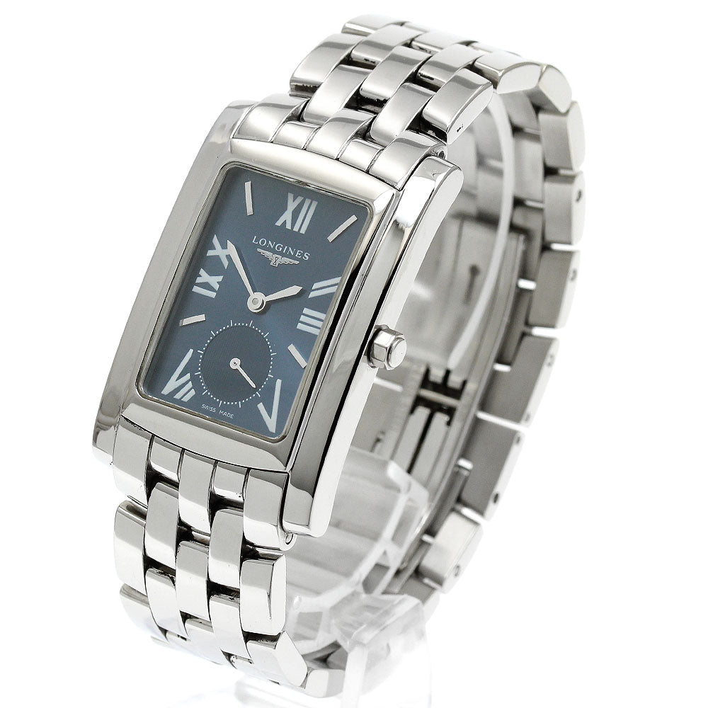 LONGINES Dolcevita L5.655.4 Small seconds blue Dial Quartz Men's Watch_905480