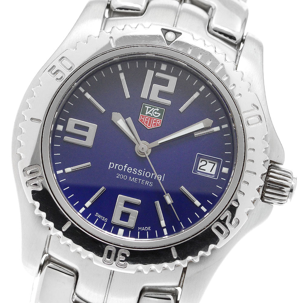 TAG HEUER Link WT1213-0 Date blue Dial Quartz Boy's Watch_905483