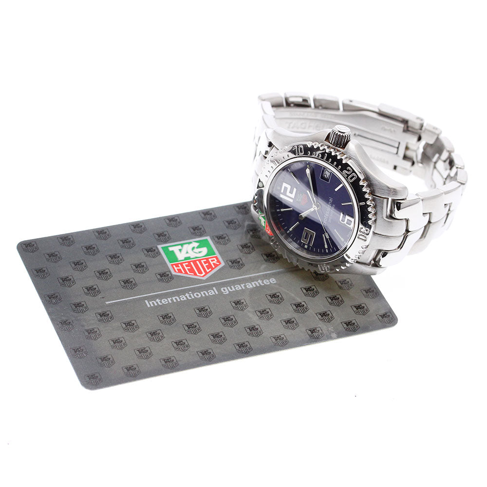 TAG HEUER Link WT1213-0 Date blue Dial Quartz Boy's Watch_905483