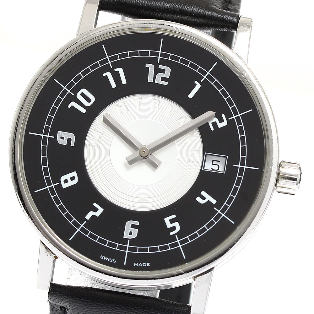MONTBLANC Summit 7045 Date Black / Silver Dial Quartz Men's Watch_905489