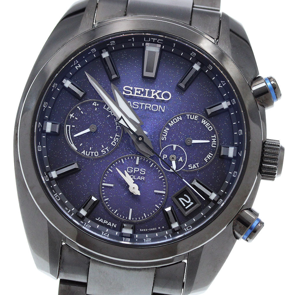 SEIKO Astron SBXC077/5X53-0BC0 GPS Solar Powered Radio Men's Watch_905492