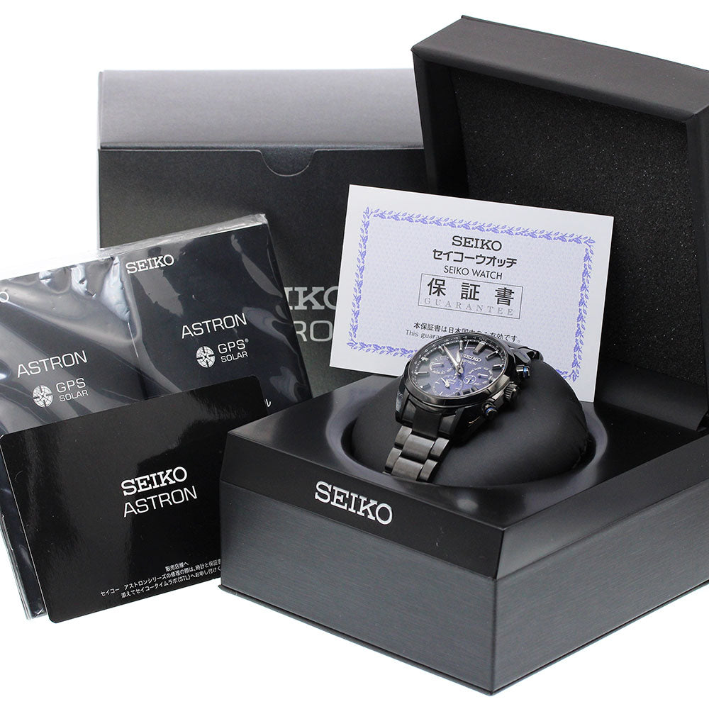 SEIKO Astron SBXC077/5X53-0BC0 GPS Solar Powered Radio Men's Watch_905492