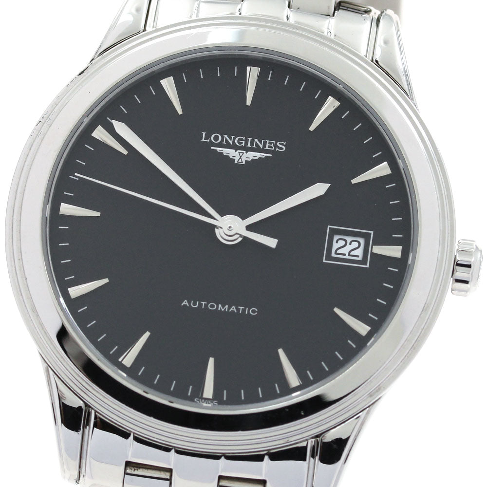 LONGINES Flagship L4.874.4 Date Black Dial Automatic Men's Watch_905497