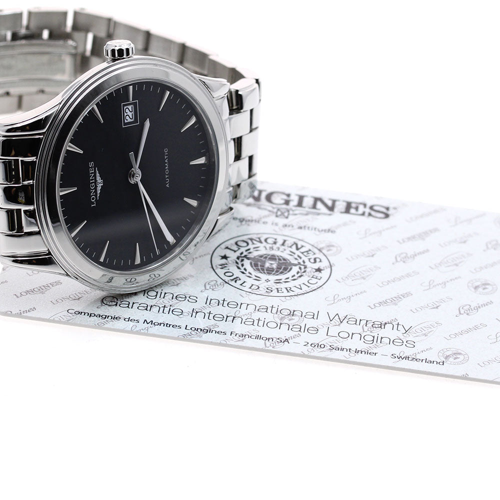 LONGINES Flagship L4.874.4 Date Black Dial Automatic Men's Watch_905497