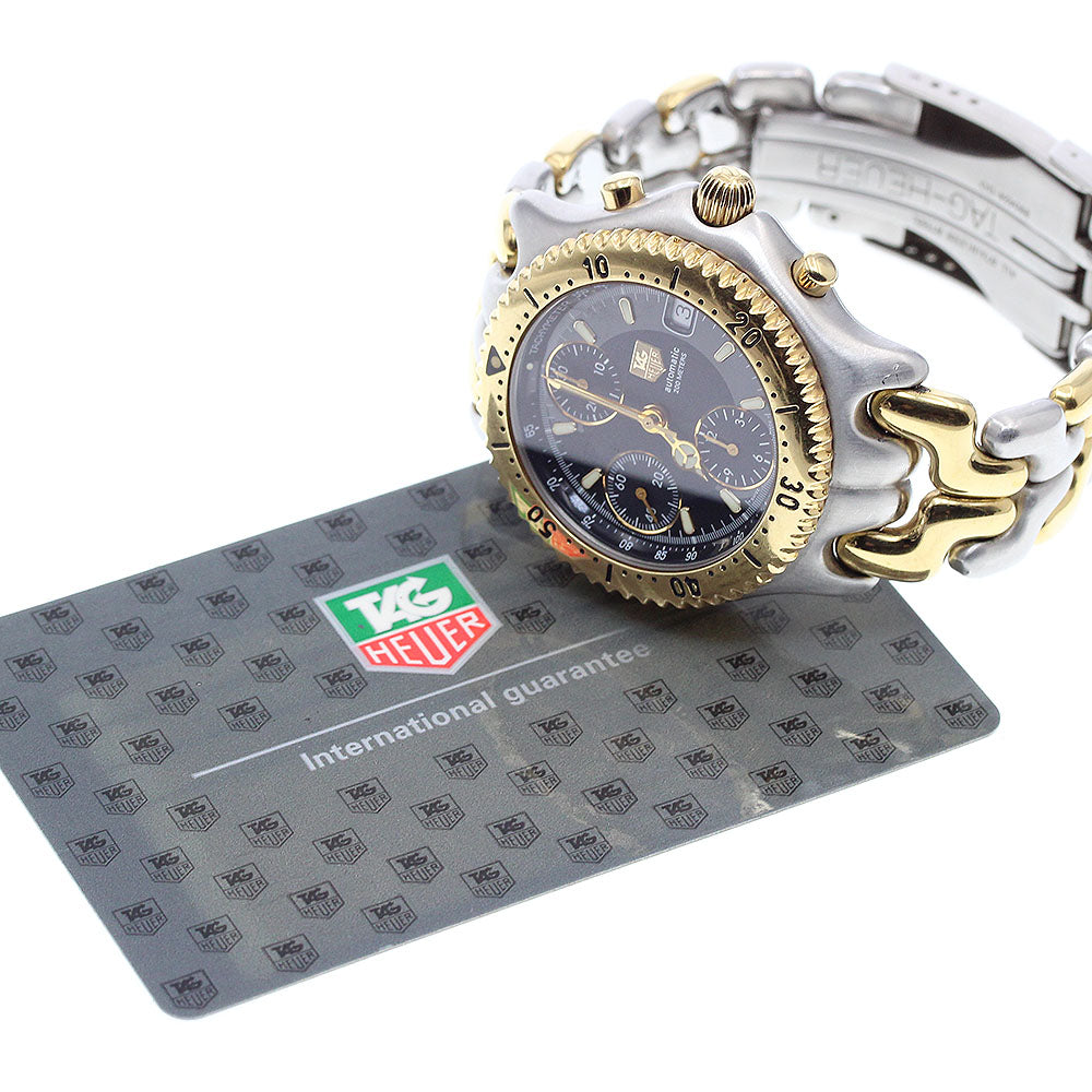 TAG HEUER S/el CG2121-R0 Chronograph black Dial Automatic Men's Watch_905501