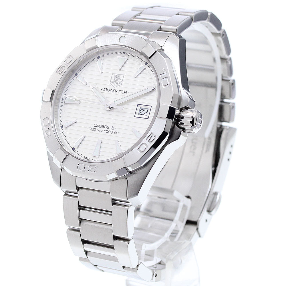 TAG HEUER Aqua racer WAY2111 Caliber 5 white Dial Automatic Men's Watch_905508