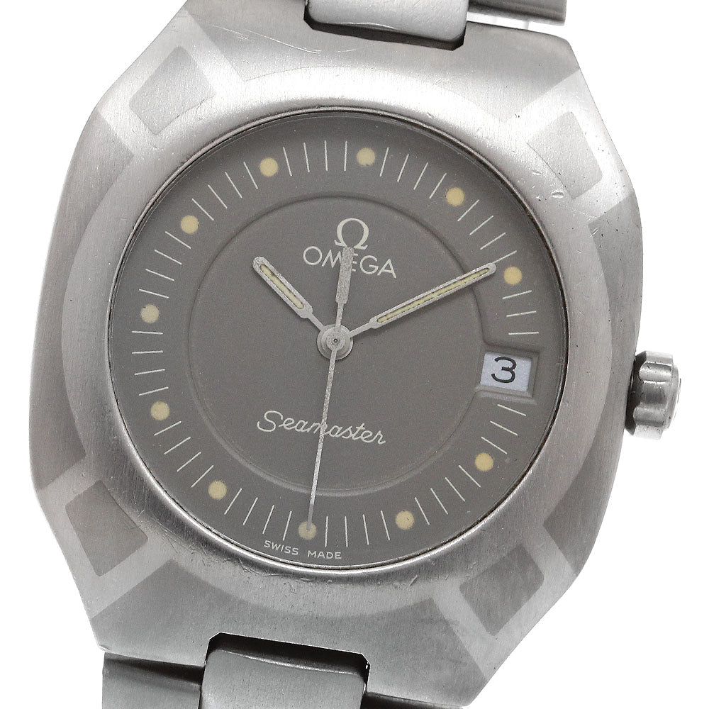 OMEGA Seamaster Polaris Titanium / palladium gray Dial Quartz Men's Watch_905512