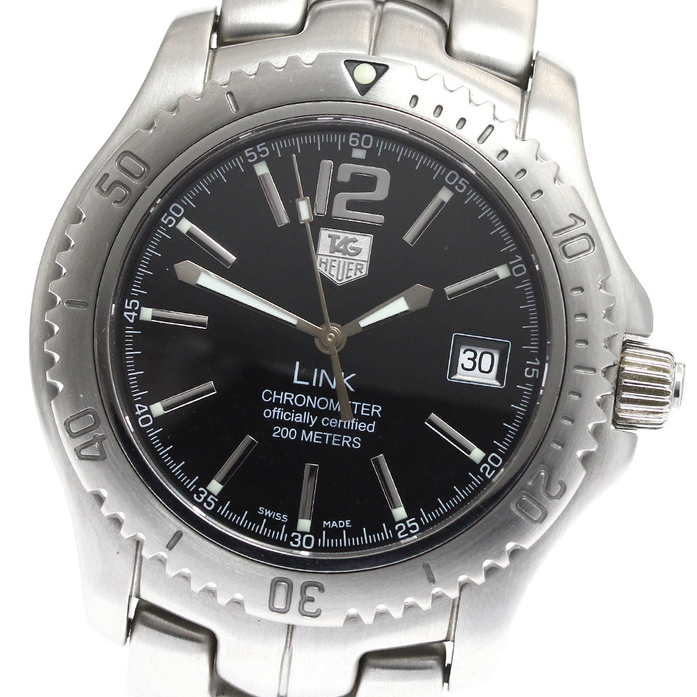 TAG HEUER Link WT5110-0 Date black Dial Automatic Men's Watch_905513