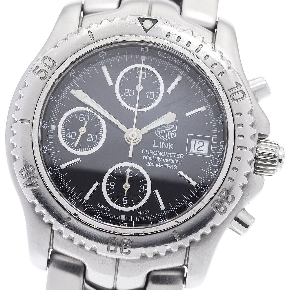 TAG HEUER Link CT5111 Chronograph black Dial Automatic Men's Watch_905521