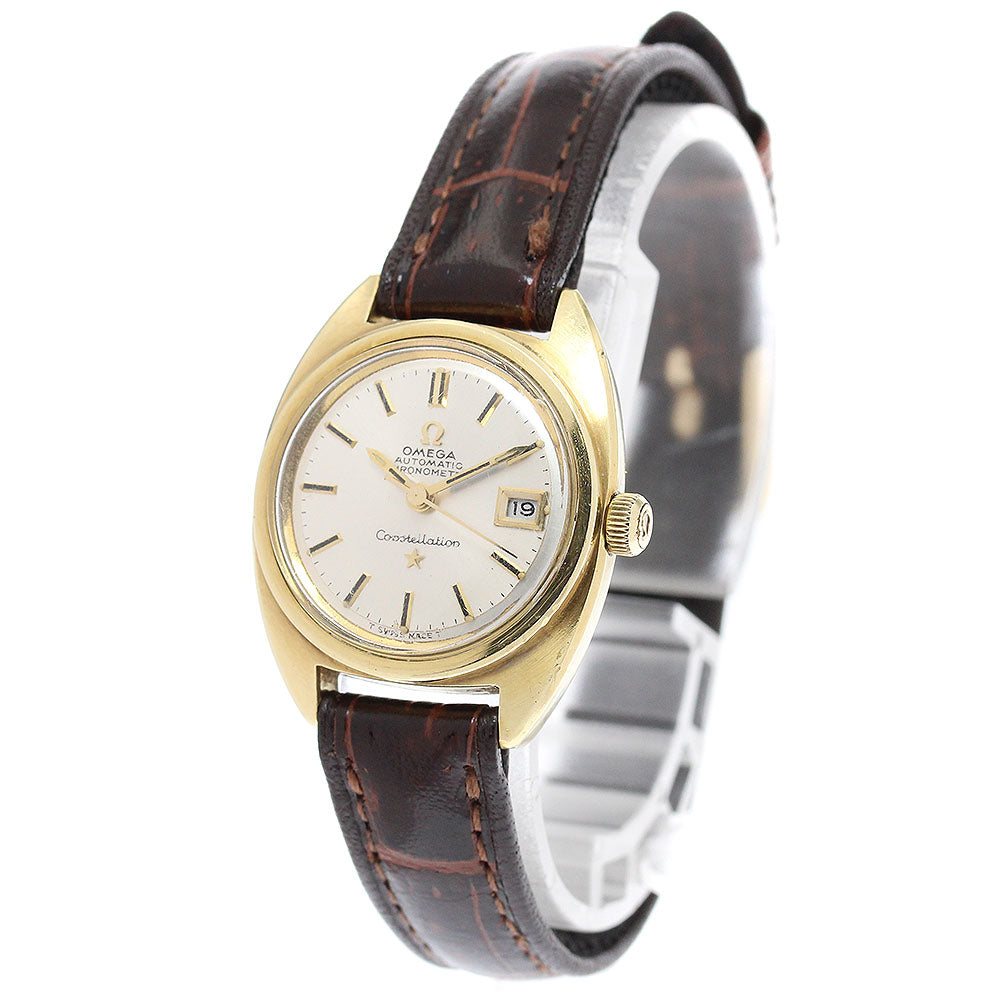 OMEGA Constellation 568.001 cal.682 Date Silver Dial Automatic Ladies Watch_905555