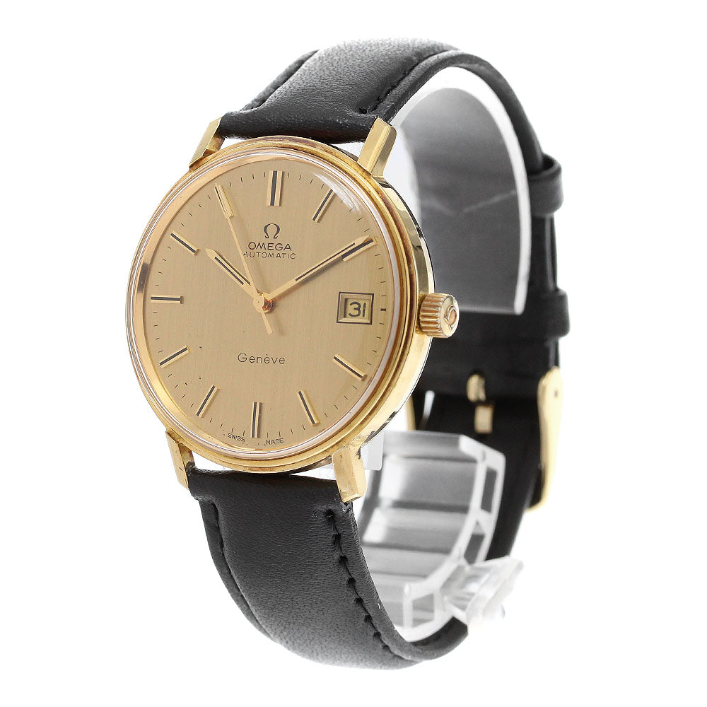OMEGA Geneve 166.763 Date Cal.1012 gold Dial Automatic Men's Watch_905560