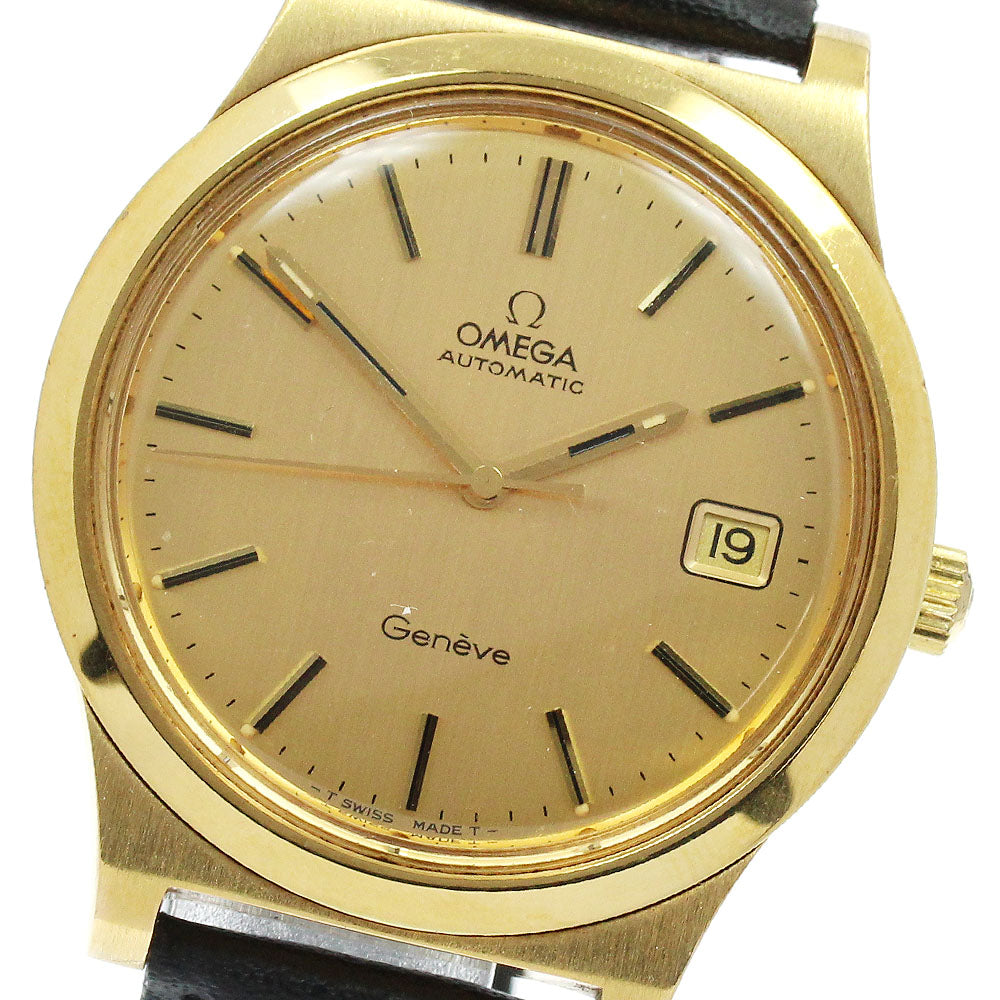 OMEGA Geneve 166.0168 Vintage date gold Dial Automatic Men's Watch_905561