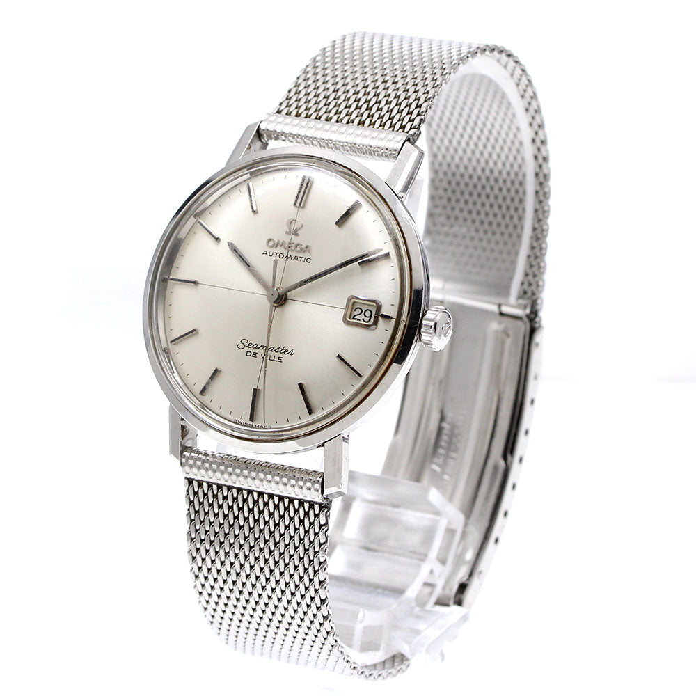 OMEGA SeamasterDe Ville date cross line Silver Dial Automatic Men's Watch_905562