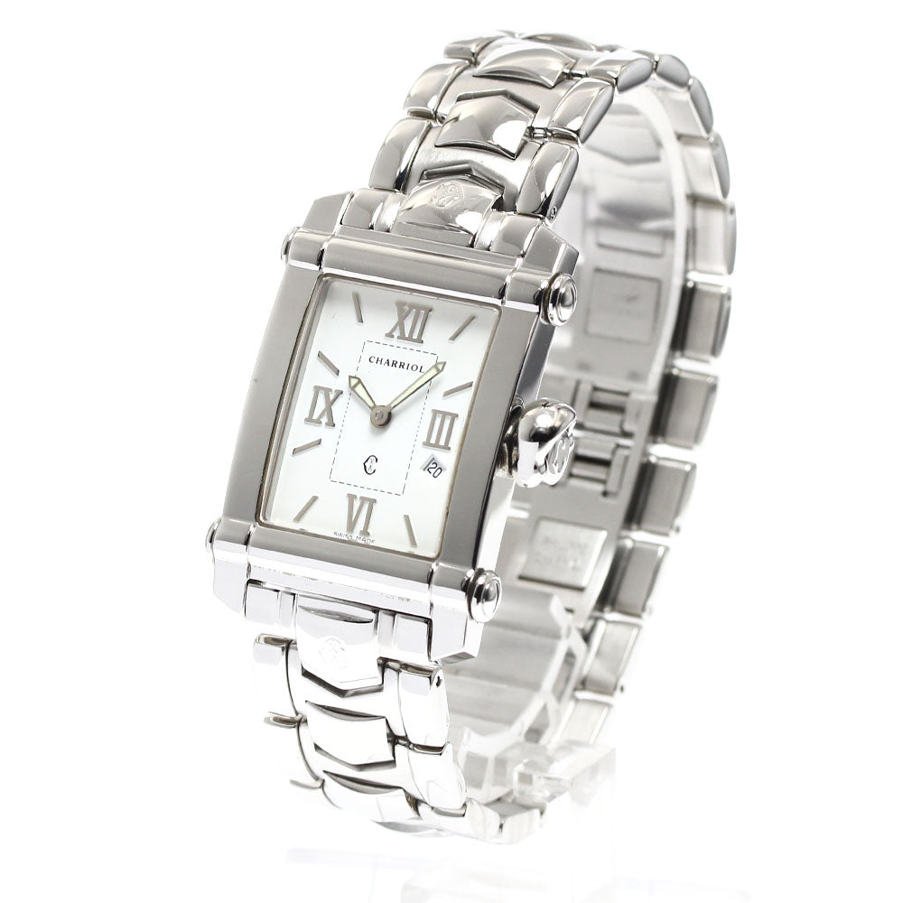 CHARRIOL Columbus CCSTRH8 Date white Dial Quartz Men's Watch_905578