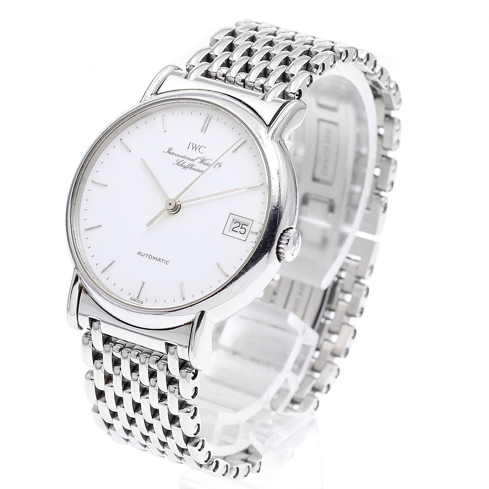 IWC SCHAFFHAUSEN Portofino IW351318 Date white Dial Automatic Men's Watch_905580