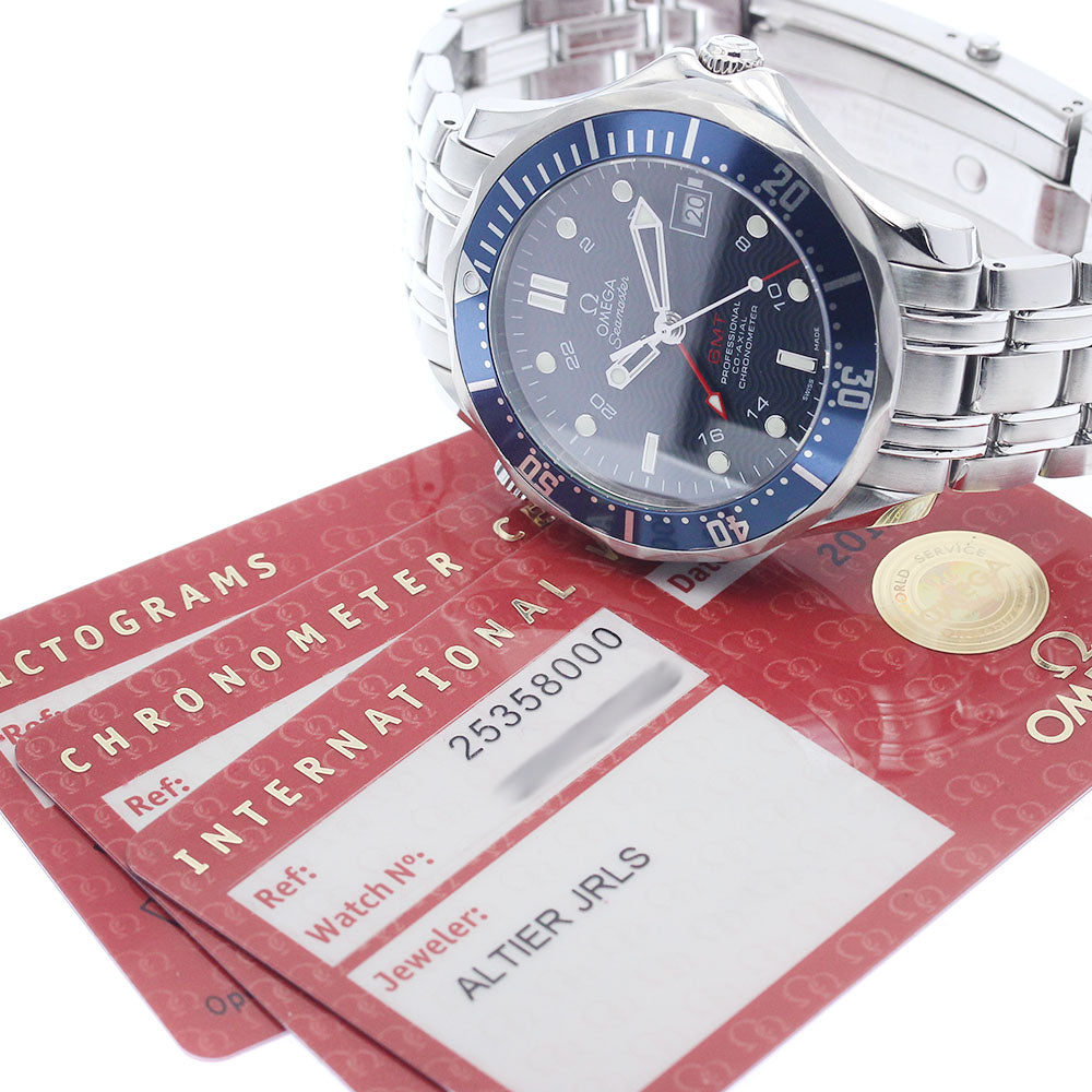 OMEGA Seamaster Diver 300 2535.80 GMT Coaxial Automatic Men's Watch_905605