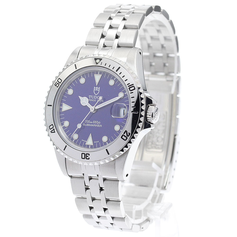 TUDOR Prince Date Submariner 75190 Blue Dial Automatic Men's Watch_905618