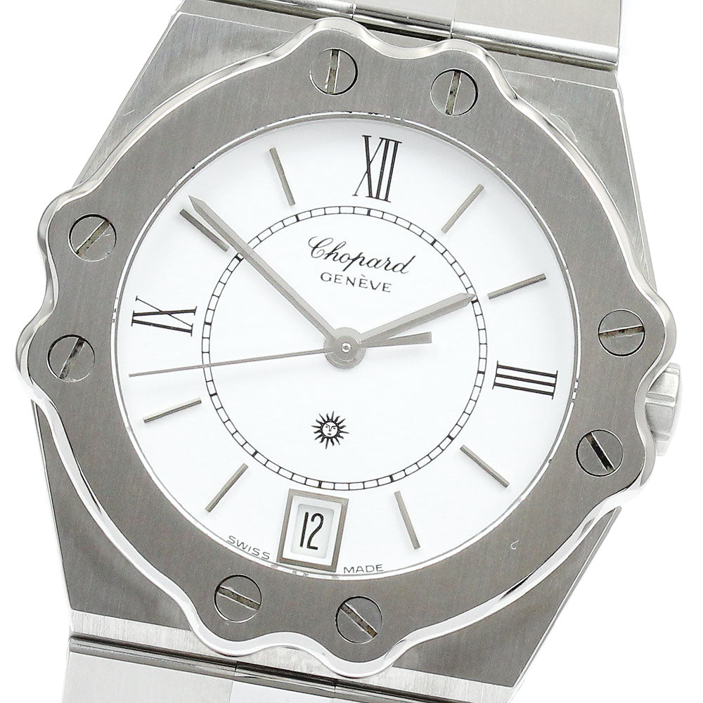 Chopard St Moritz 8025 Date white Dial Quartz Men's Watch_905639