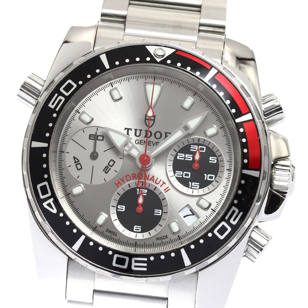 TUDOR Hydro Note II 20360N Chronograph Silver Dial Automatic Men's Watch_905645