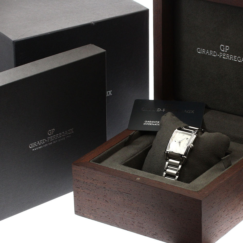 GIRARD PERREGAUX Vintage 1945 25932-11-111-1 Silver Dial Automatic Men's_905658