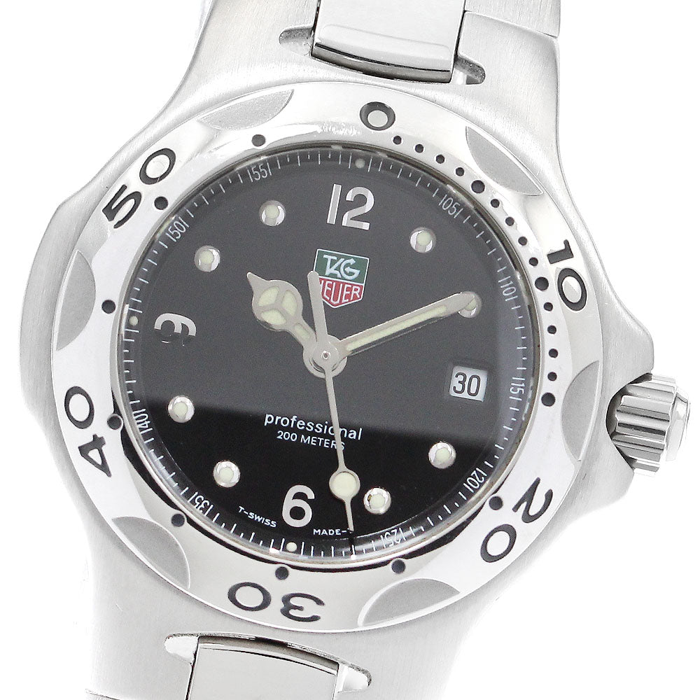 TAG HEUER Kylium WL1312 Date black Dial Quartz Ladies Watch_905663