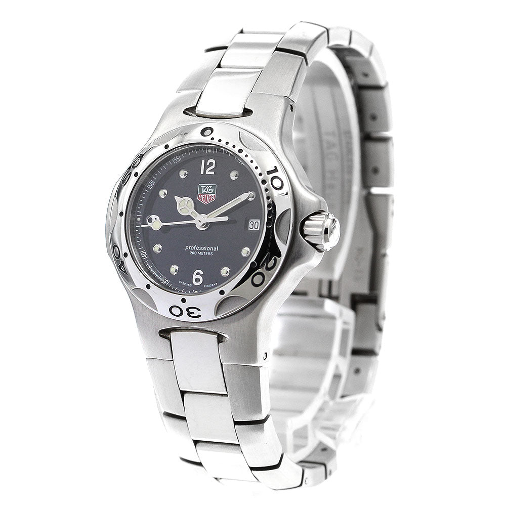 TAG HEUER Kylium WL1312 Date black Dial Quartz Ladies Watch_905663