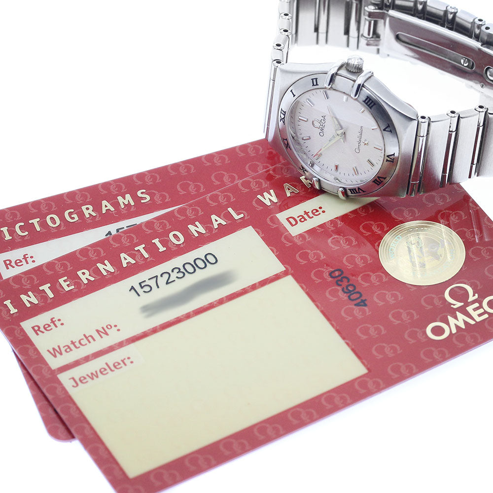 OMEGA Constellation 1572.30 Silver Dial Quartz Ladies Watch_905664