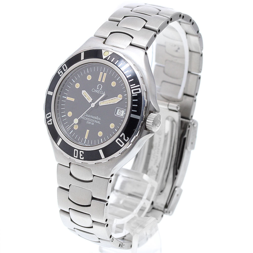 OMEGA Seamaster200 Date Black Dial Quartz Men's Watch_905671