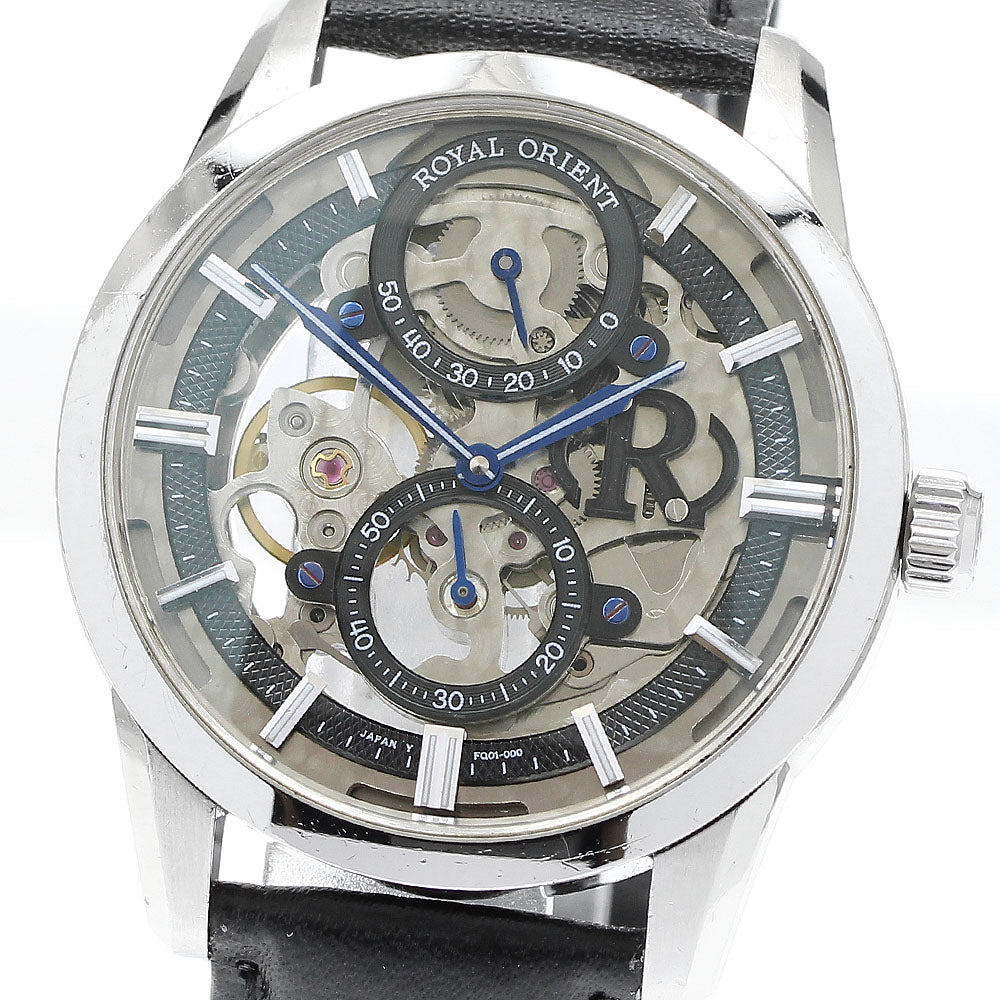 ORIENT Royal Orient FQ01-C00 Power reserve Hand Winding Men's Watch_905689