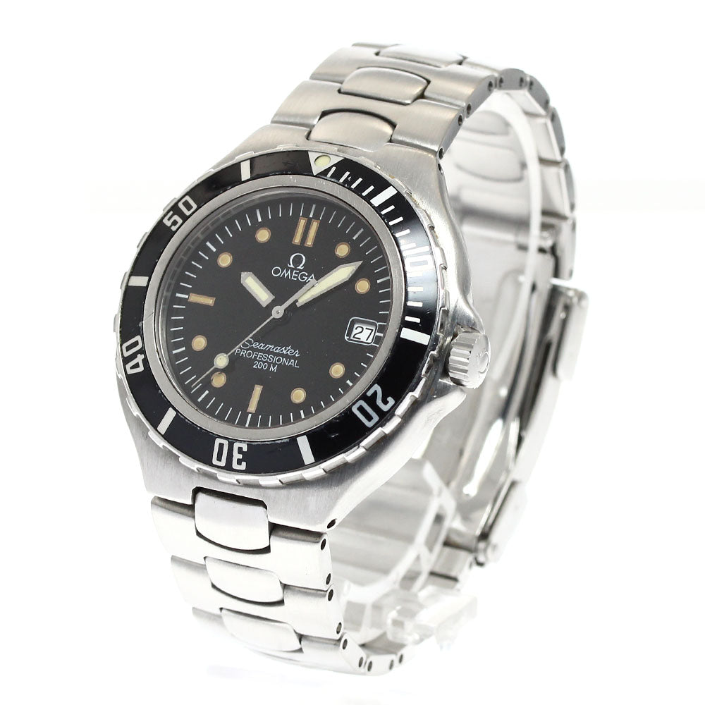 OMEGA Seamaster200 Date black Dial Quartz Men's Watch_905691