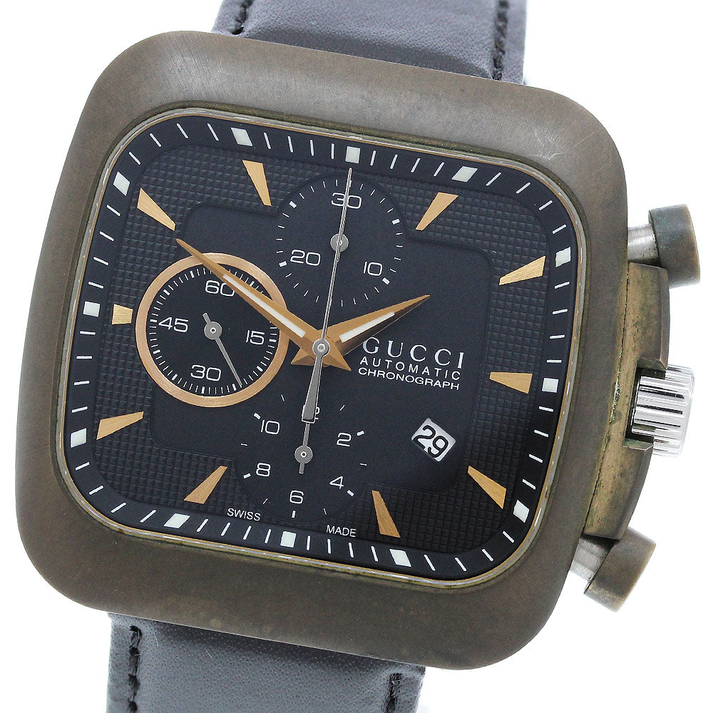 GUCCI coupe 131.2/YA131205 Chronograph Bronze Automatic Men's Watch_905693