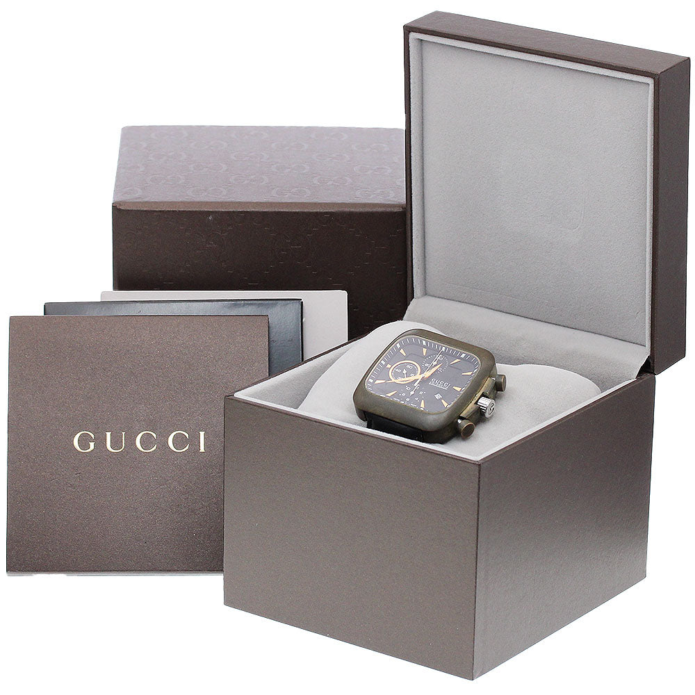 GUCCI coupe 131.2/YA131205 Chronograph Bronze Automatic Men's Watch_905693