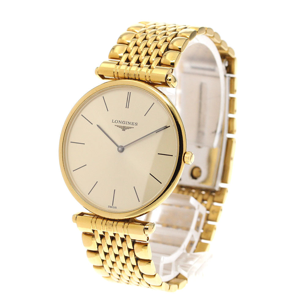 LONGINES Grand classic L4.635.2 gold Dial Quartz Men's Watch_905711