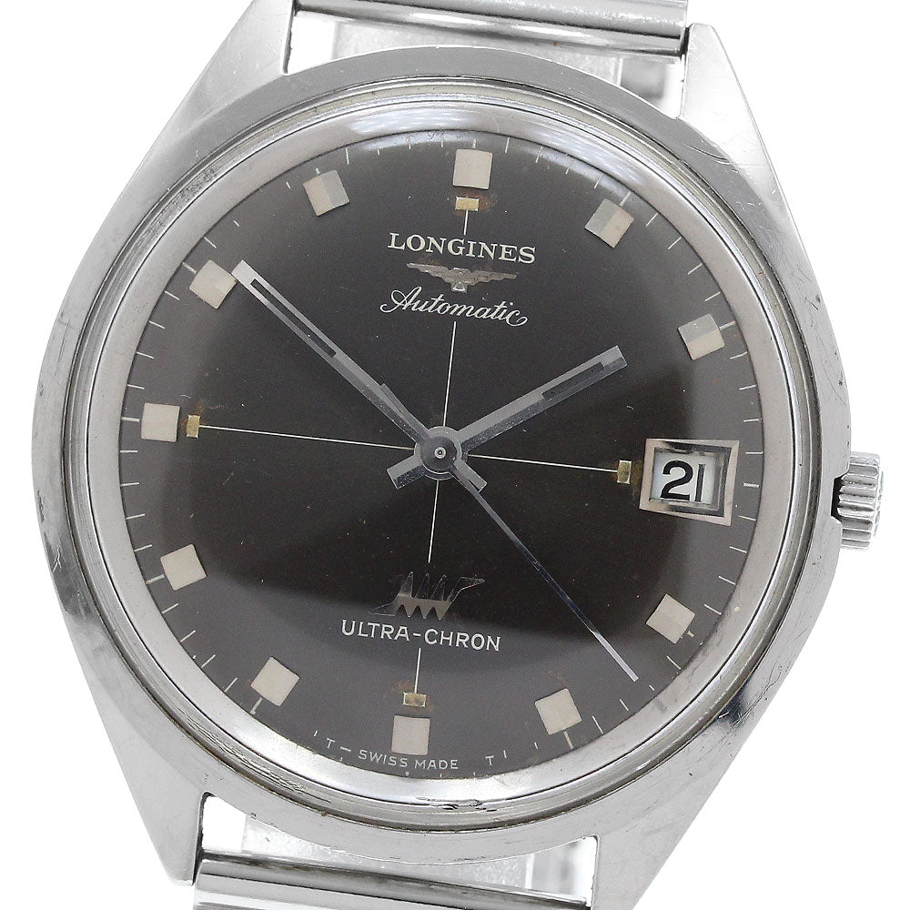 LONGINES Ultracron 8301.4 cal.431 date gray Dial Automatic Men's Watch_905723