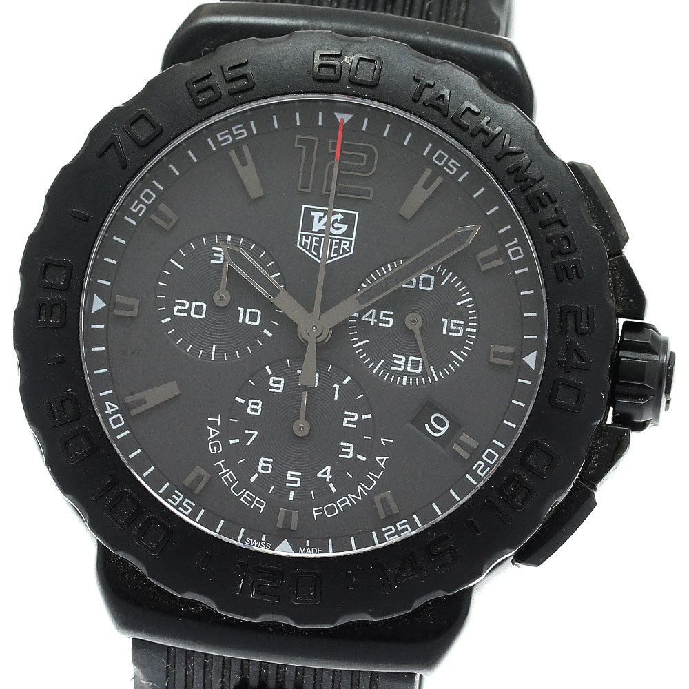 TAG HEUER Formula 1 CAU1114 Chronograph black Dial Quartz Men's Watch_905726