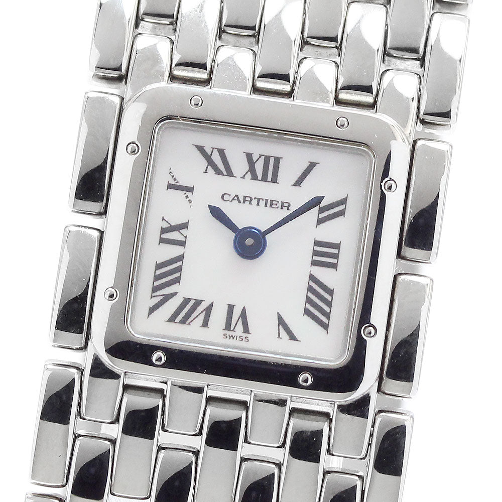 CARTIER PANTHERE Ribbon LM W61001T9 White shell dial White shell Dial Quartz Ladies Watch_905727
