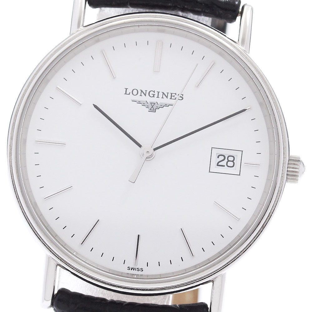 LONGINES Grand classic L4.720.4 Date white Dial Quartz Men's Watch_905754