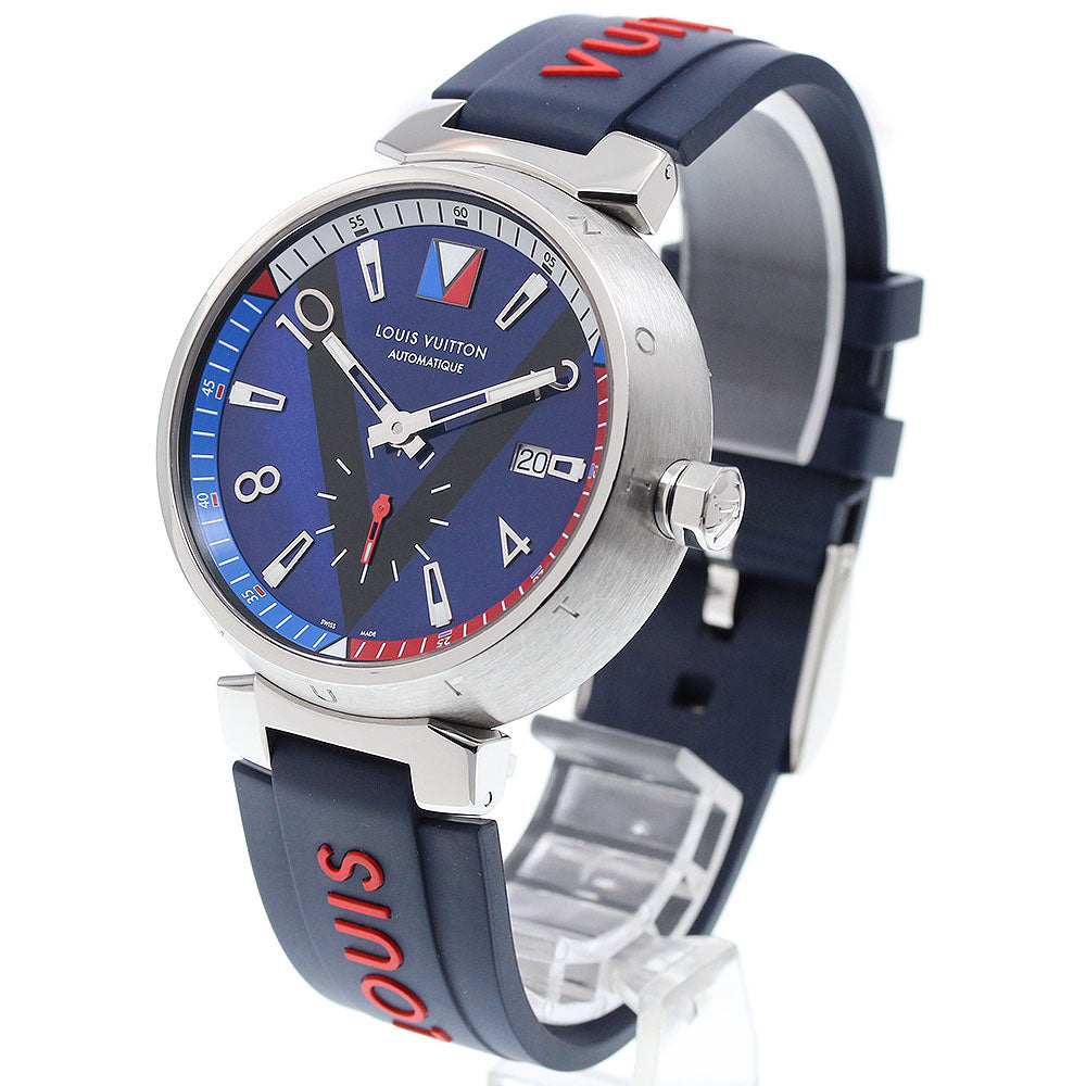 LOUIS VUITTON Tambour V-Line Q1D21 Small seconds Automatic Men's_905767