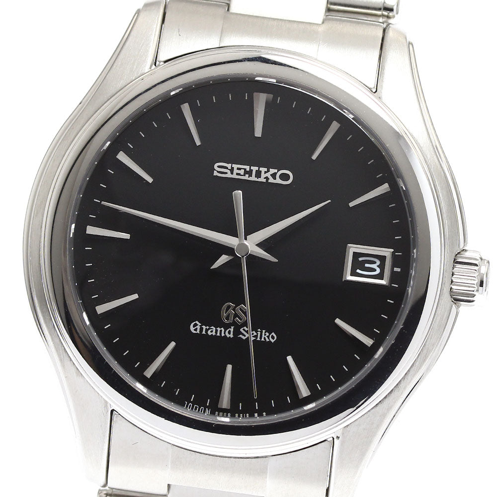 SEIKO Grand Seiko SBGX041/9F62-0A10 Date black Dial Quartz Men's Watch_905773