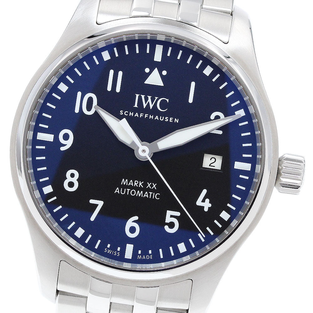 IWC SCHAFFHAUSEN Pilot's Watch Mark XX IW328202 Date Automatic Men's _905774