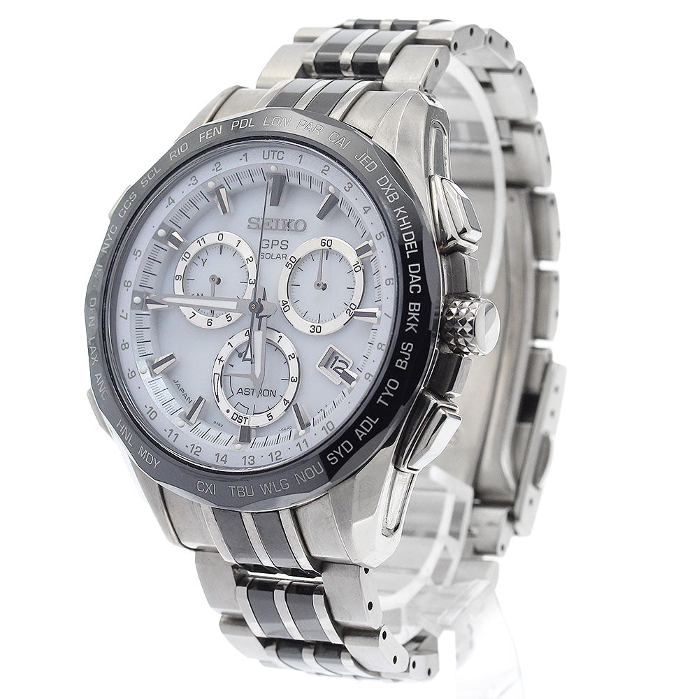 SEIKO Astron SBXB001/8X82-0AA0 2014 limited Solar Powered Radio Men's_905775
