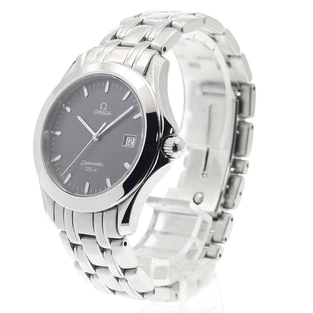 OMEGA Seamaster120m 2511.41 Date gray Dial Quartz Men's Watch_905776