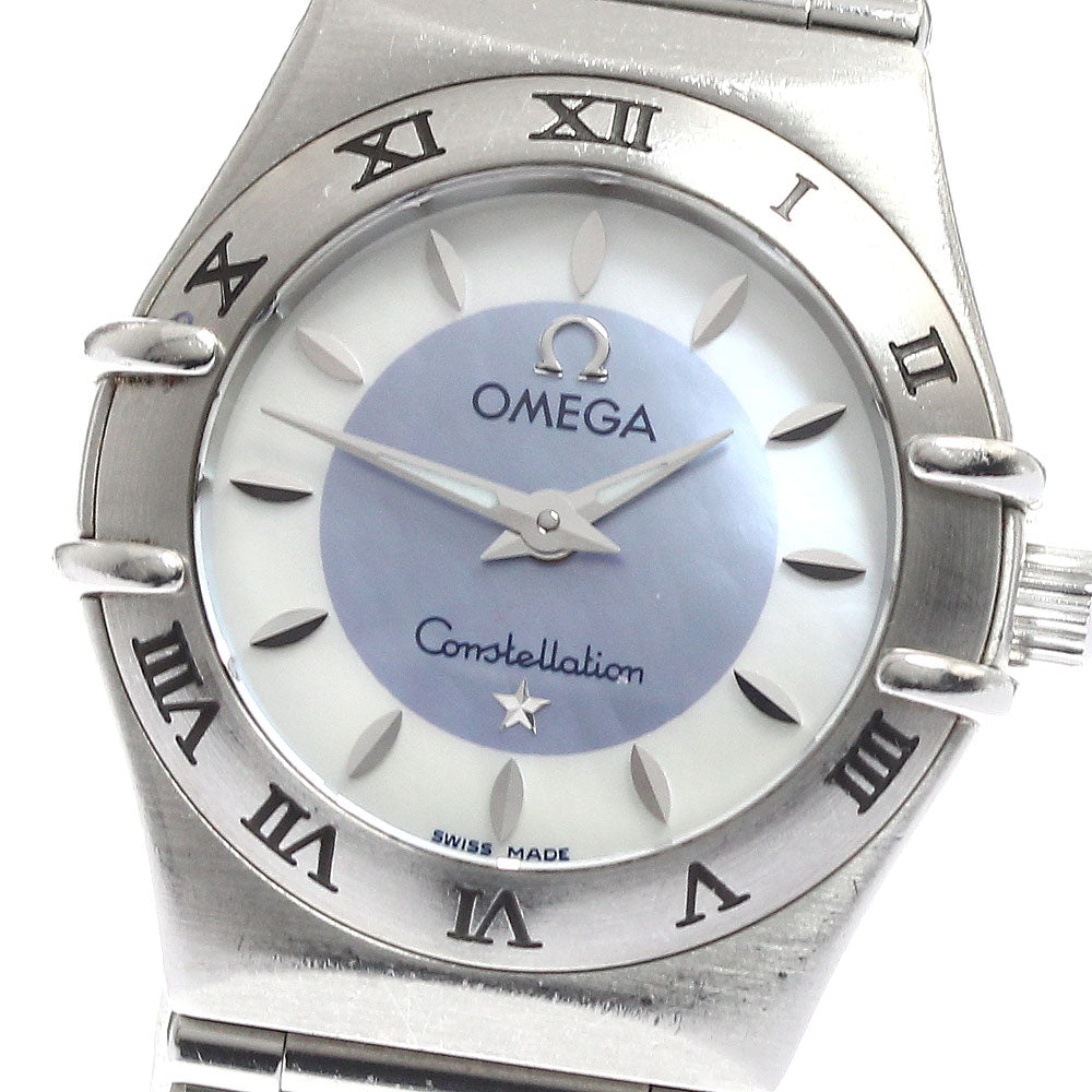 OMEGA Constellation 1562.84 Shell dial White / blue shell Dial Quartz Ladies Watch_905785