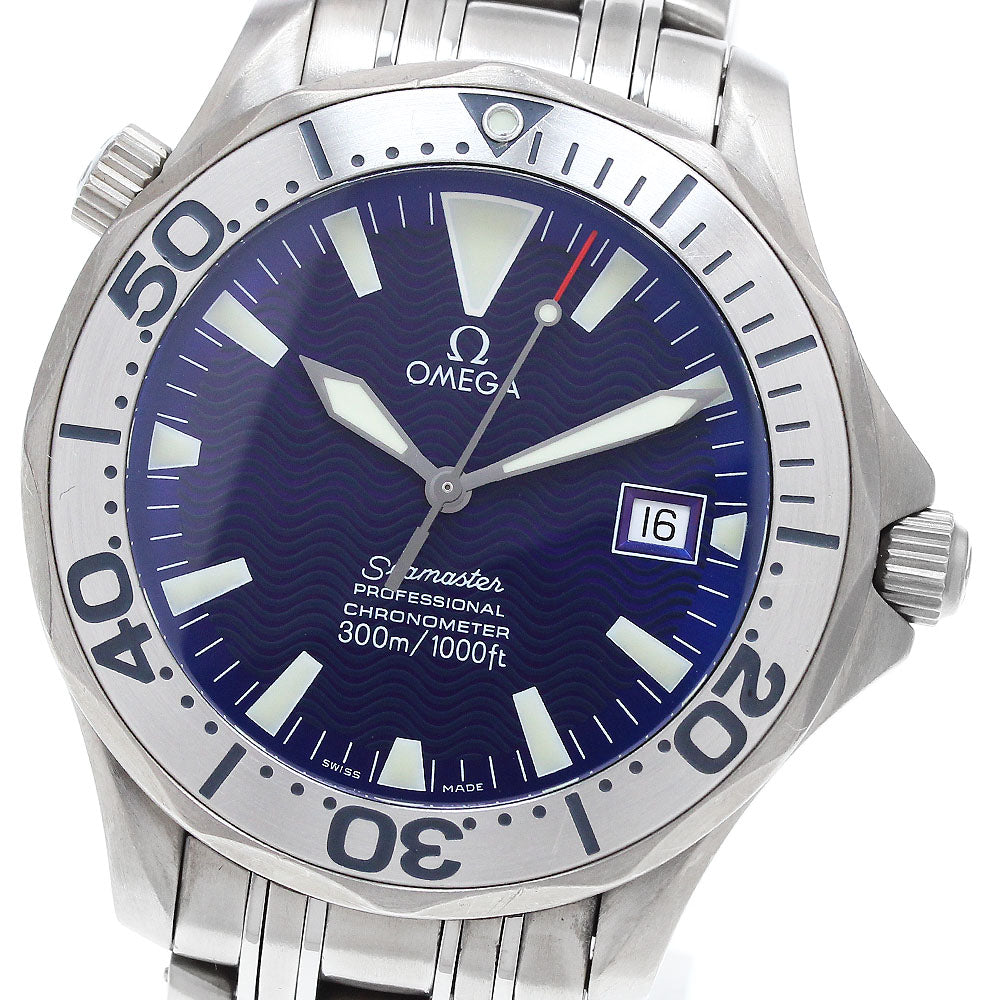 OMEGA Seamaster300 2231.80 Date blue Dial Automatic Men's Watch_905800