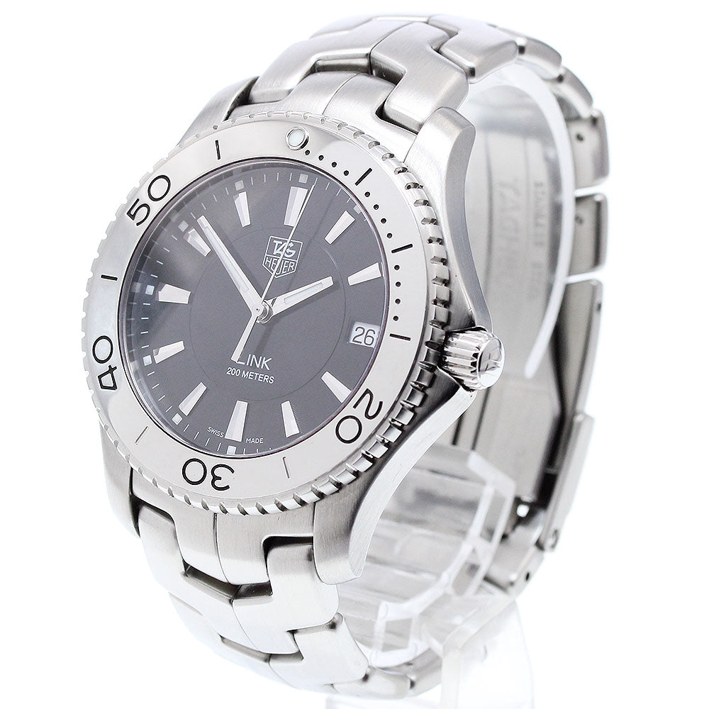 TAG HEUER Link WJ1110-0 Date Black Dial Quartz Men's Watch_905822
