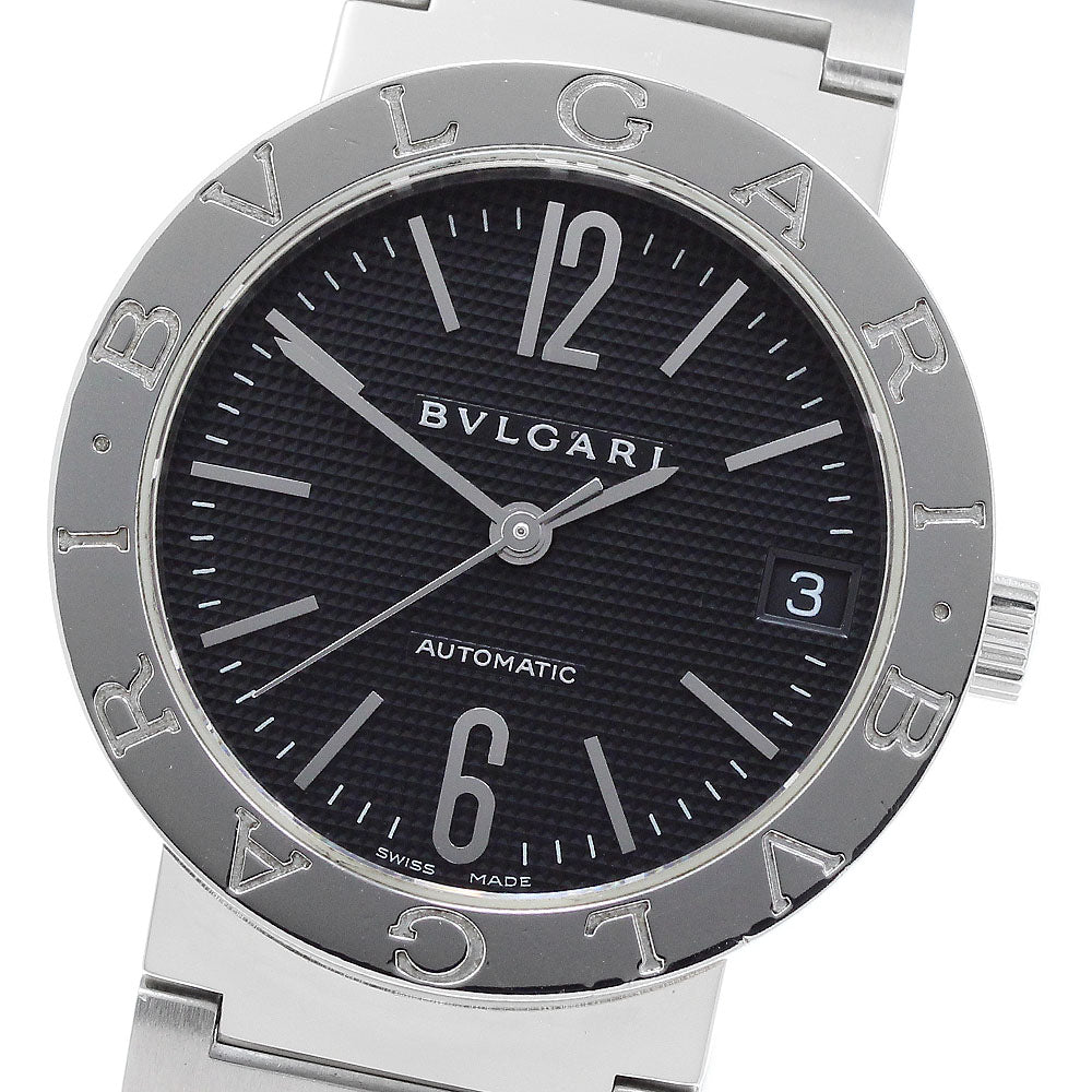 BVLGARI BVLGARIBVLGARI BB33SS Date Black Dial Automatic Men's Watch_905826