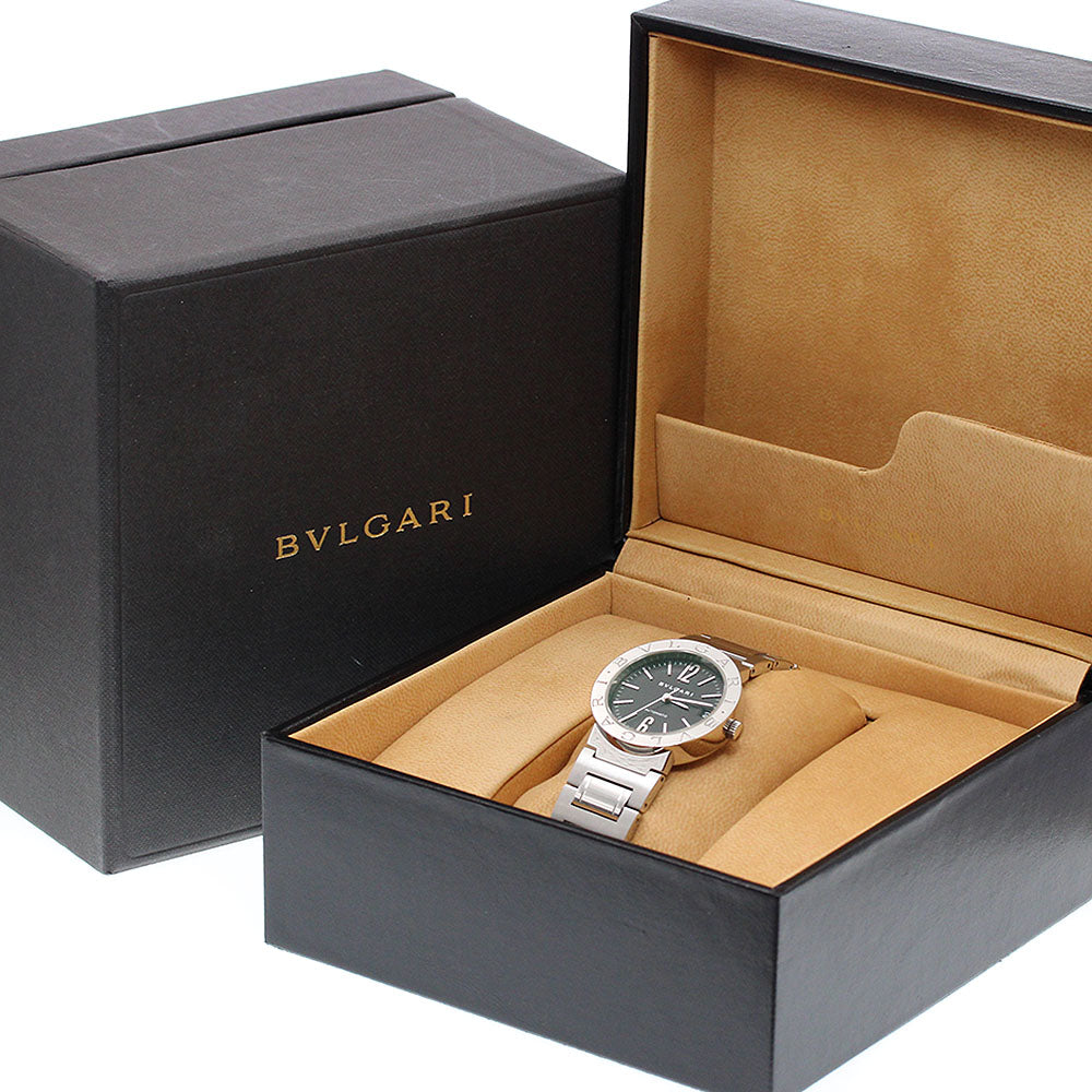 BVLGARI BVLGARIBVLGARI BB33SS Date Black Dial Automatic Men's Watch_905826